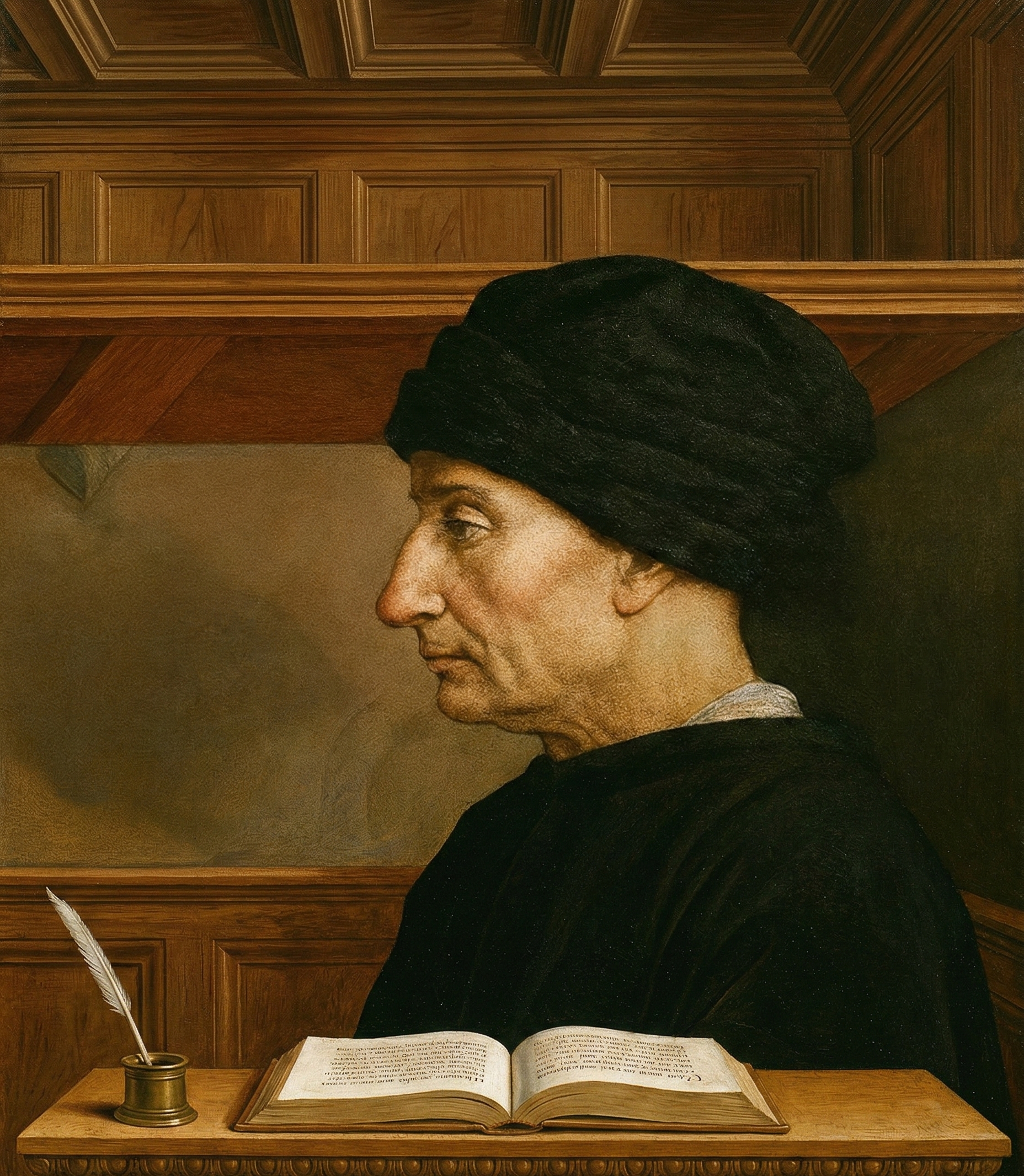 Retrato de Vittorino Da Feltre